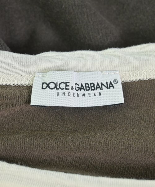 DOLCE&GABBANA（ドルチェアンドガッバーナ）Tシャツ・カットソー 茶 サイズ:XS メンズ/2200724618118