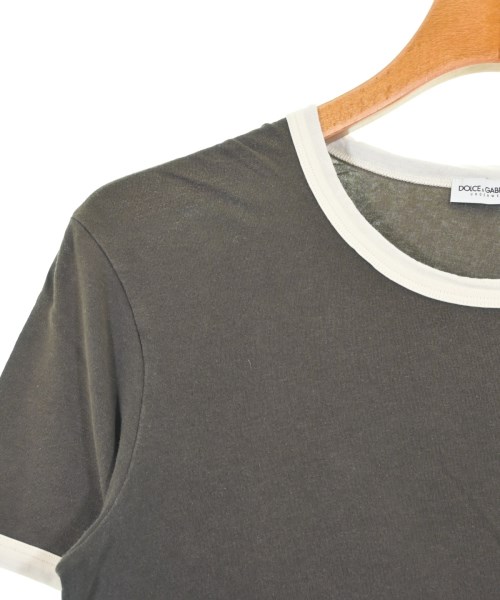 DOLCE&GABBANA（ドルチェアンドガッバーナ）Tシャツ・カットソー 茶 サイズ:XS メンズ/2200724618118