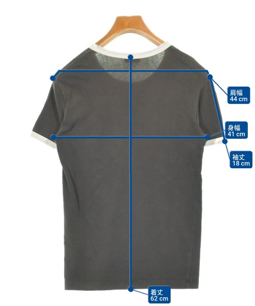 DOLCE&GABBANA（ドルチェアンドガッバーナ）Tシャツ・カットソー 茶 サイズ:XS メンズ/2200724618118