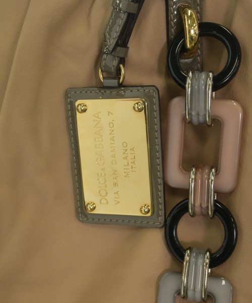 DOLCE&GABBANA（ドルチェアンドガッバーナ）トートバッグ ベージュ サイズ:- レディース/2200724789047