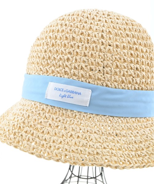 DOLCE&GABBANA（ドルチェアンドガッバーナ）ストローハット ベージュ サイズ:- レディース/2200723677024