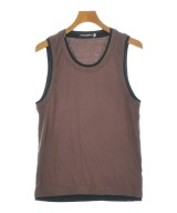 DOLCE&GABBANA（ドルチェアンドガッバーナ）タンクトップ 茶 サイズ:50(XL位) メンズ/2200725569303
