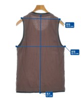 DOLCE&GABBANA（ドルチェアンドガッバーナ）タンクトップ 茶 サイズ:50(XL位) メンズ/2200725569303