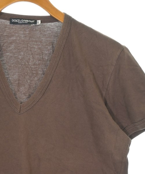 DOLCE&GABBANA（ドルチェアンドガッバーナ）Tシャツ・カットソー 茶 サイズ:48(L位) メンズ/2200725569310