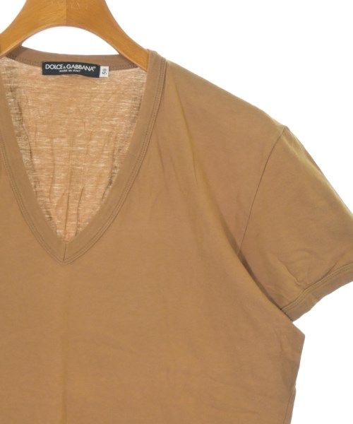 DOLCE&GABBANA（ドルチェアンドガッバーナ）Tシャツ・カットソー ベージュ サイズ:50(XL位) メンズ/2200725569327