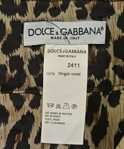 DOLCE&GABBANA（ドルチェアンドガッバーナ）ひざ丈スカート ベージュ サイズ:40(M位) レディース/2200725499112