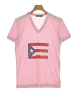 DOLCE&GABBANA（ドルチェアンドガッバーナ）Tシャツ・カットソー ピンク サイズ:46(M位) メンズ/2200726210075