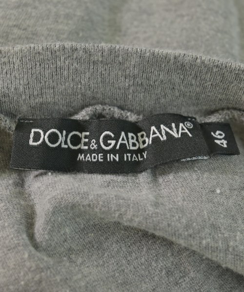 DOLCE&GABBANA（ドルチェアンドガッバーナ）Tシャツ・カットソー グレー サイズ:46(M位) メンズ/2200726210099