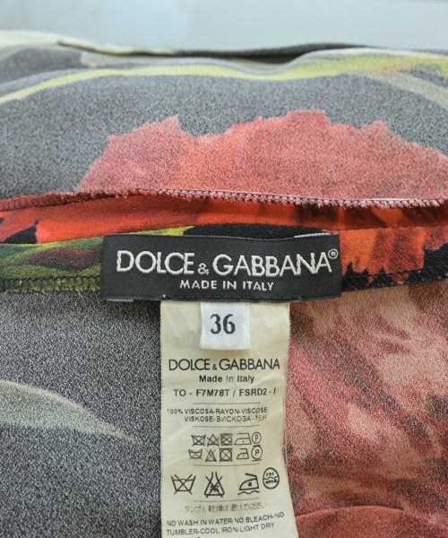 DOLCE&GABBANA（ドルチェアンドガッバーナ）ブラウス 黒 サイズ:36(XS位) レディース/2200726356049