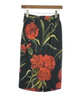 DOLCE&GABBANA（ドルチェアンドガッバーナ）ひざ丈スカート 黒 サイズ:36(XS位) レディース/2200726356056