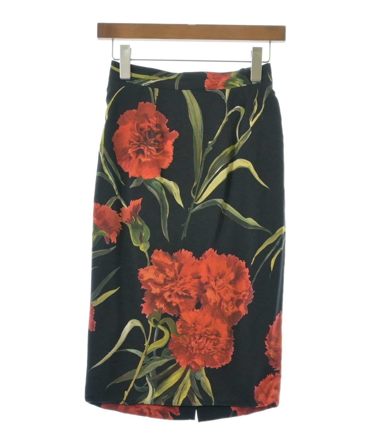 DOLCE&GABBANA（ドルチェアンドガッバーナ）ひざ丈スカート 黒 サイズ