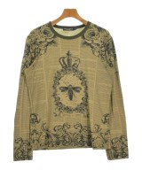 DOLCE&GABBANA（ドルチェアンドガッバーナ）Tシャツ・カットソー ベージュ サイズ:44(S位) メンズ/2200726814020