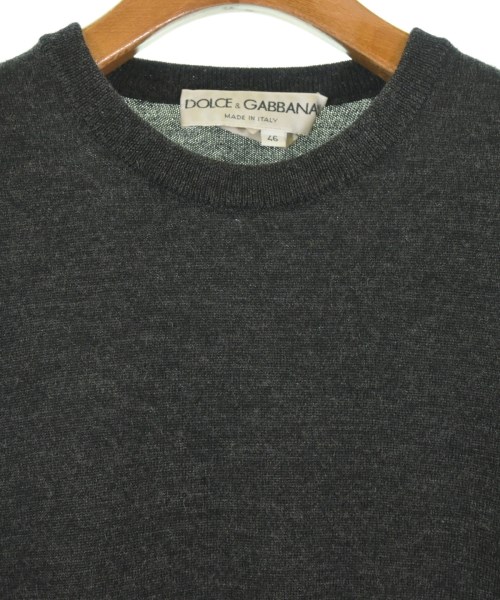 DOLCE&GABBANA（ドルチェアンドガッバーナ）ニット・セーター グレー サイズ:46(M位) メンズ/2200727442024