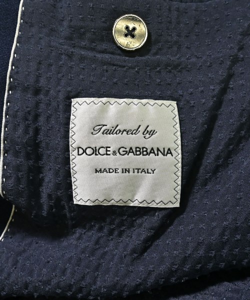 DOLCE&GABBANA（ドルチェアンドガッバーナ）テーラードジャケット 紺 サイズ:48(L位) メンズ/2200727442048