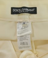 DOLCE&GABBANA（ドルチェアンドガッバーナ）スラックス 白 サイズ:38(S位) レディース/2200728725010