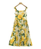 DOLCE&GABBANA（ドルチェアンドガッバーナ）ワンピース 黄 サイズ:-(L位) レディース/2200728441026