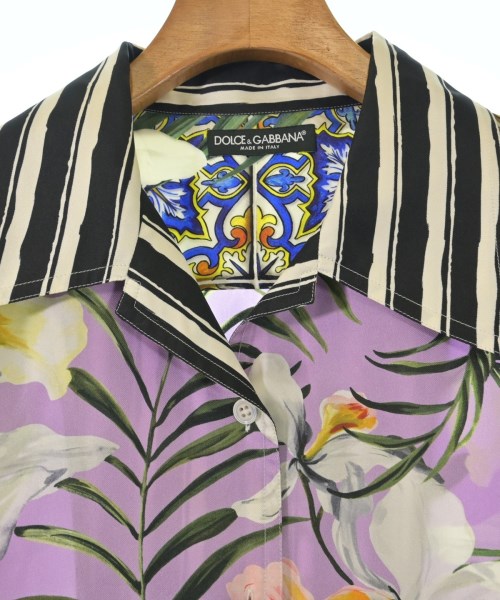 DOLCE&GABBANA（ドルチェアンドガッバーナ）ドレスシャツ 黒 サイズ:36(XS位) レディース/2200728441057
