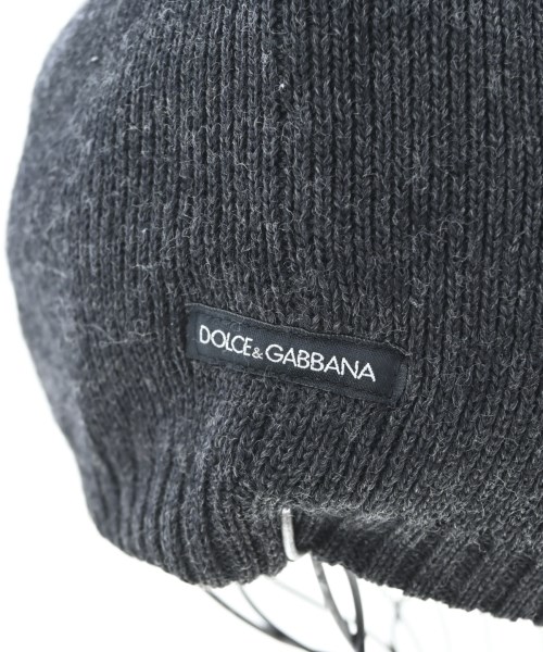 DOLCE&GABBANA（ドルチェアンドガッバーナ）ニットキャップ・ビーニー グレー サイズ:- レディース/2200682756044