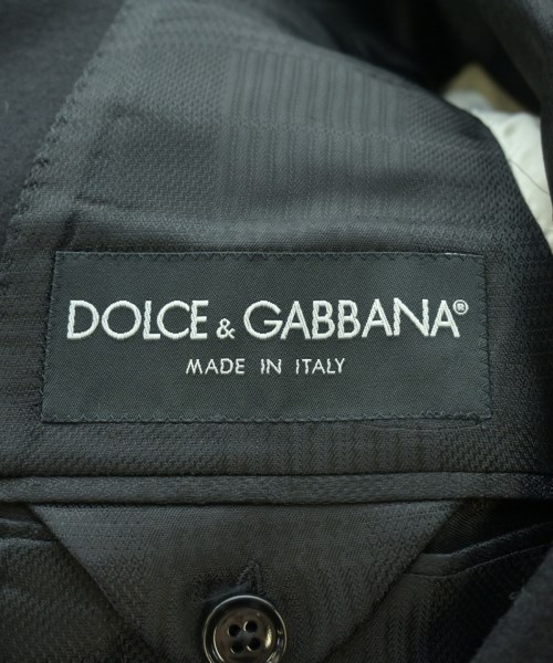 DOLCE&GABBANA（ドルチェアンドガッバーナ）ジャケット 黒 サイズ:44(S位) メンズ/2200682837118
