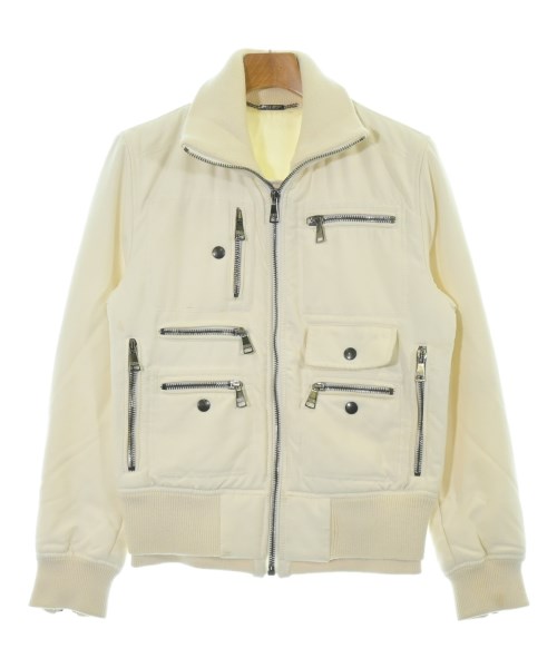 DOLCE&GABBANA(ドルチェアンドガッバーナ)ブルゾン 白 サイズ:46(M位)/2200682837132