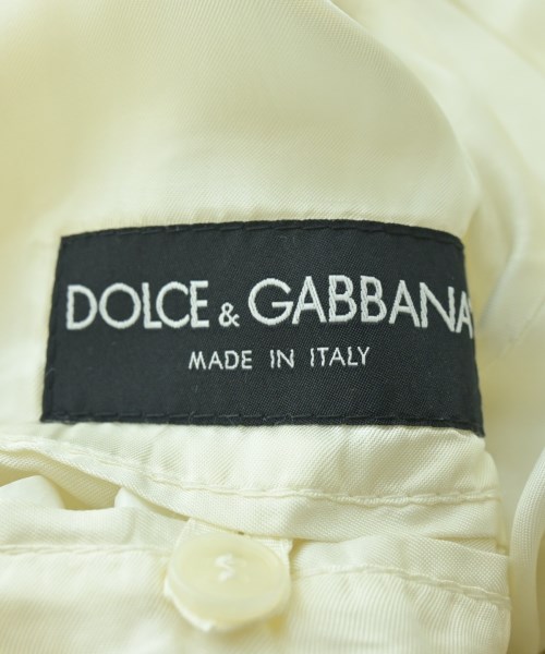 DOLCE&GABBANA（ドルチェアンドガッバーナ）ブルゾン 白 サイズ:46(M位) メンズ/2200682837132