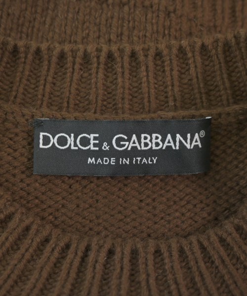 DOLCE&GABBANA（ドルチェアンドガッバーナ）ニット・セーター 茶 サイズ:F レディース/2200673259073