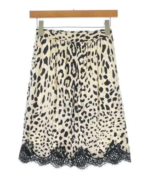 DOLCE&GABBANA（ドルチェアンドガッバーナ）ミニスカート 白 サイズ:36(XS位) レディース/2200683253122