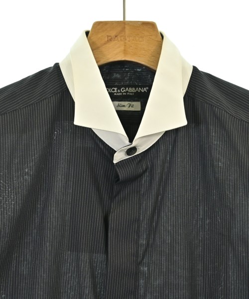 DOLCE&GABBANA（ドルチェアンドガッバーナ）カジュアルシャツ 紺 サイズ:40(L位) メンズ/2200683285154