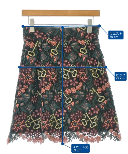 DOLCE&GABBANA（ドルチェアンドガッバーナ）ひざ丈スカート その他（柄物・カラフル） サイズ:40(M位) レディース/2200682886093
