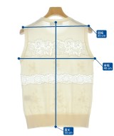 DOLCE&GABBANA（ドルチェアンドガッバーナ）ベスト/ノースリーブ 白 サイズ:40(M位) レディース/2200682886536