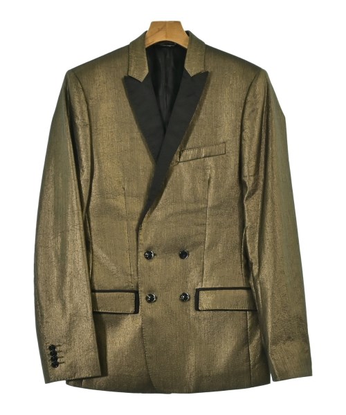 DOLCE&GABBANA(ドルチェアンドガッバーナ)テーラードジャケット ゴールド サイズ:1(S位)/2200684438030