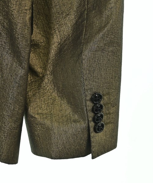 DOLCE&GABBANA（ドルチェアンドガッバーナ）テーラードジャケット ゴールド サイズ:1(S位) メンズ/2200684438030