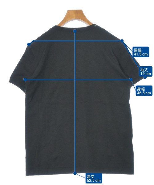 DOLCE&GABBANA（ドルチェアンドガッバーナ）Tシャツ・カットソー 黒 サイズ:42(XS位) メンズ/2200684684024