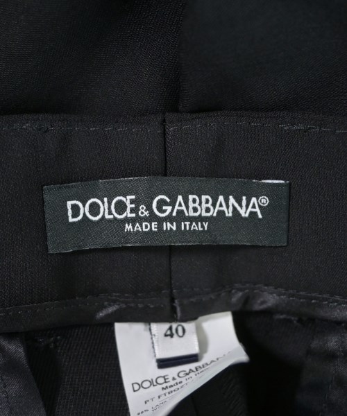 DOLCE&GABBANA（ドルチェアンドガッバーナ）スラックス 黒 サイズ:40(M位) レディース/2200684718057