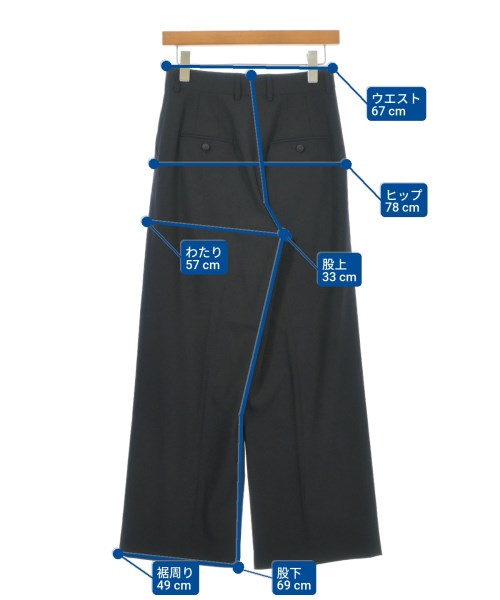 DOLCE&GABBANA（ドルチェアンドガッバーナ）スラックス 黒 サイズ:40(M位) レディース/2200684718057