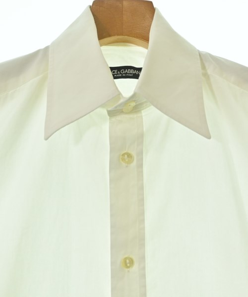 DOLCE&GABBANA（ドルチェアンドガッバーナ）ドレスシャツ 白 サイズ:39(M位) メンズ/2200685523018