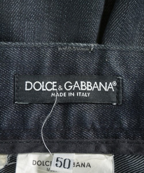 DOLCE&GABBANA（ドルチェアンドガッバーナ）デニムパンツ 黒 サイズ:50(XL位) メンズ/2200686531074