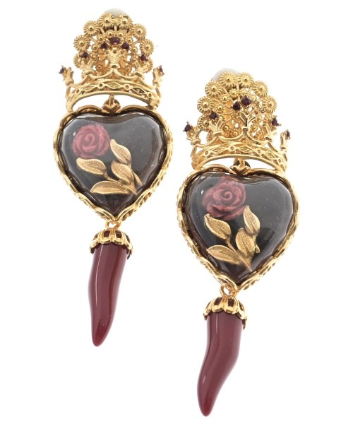 DOLCE&GABBANA(ドルチェアンドガッバーナ)ピアス・イヤリング ゴールド サイズ:-/2200686543381