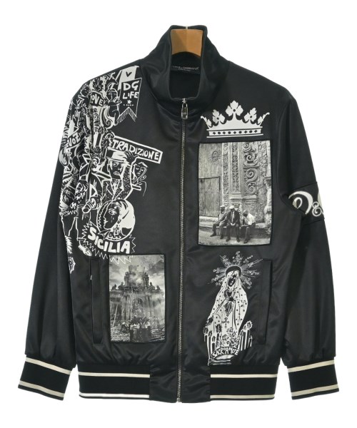 DOLCE&GABBANA(ドルチェアンドガッバーナ)ブルゾン 黒 サイズ:44(S位)/2200686735014