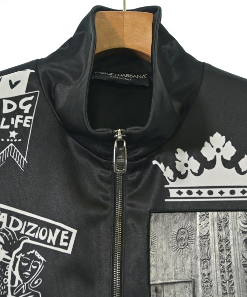 DOLCE&GABBANA（ドルチェアンドガッバーナ）ブルゾン 黒 サイズ:44(S位) メンズ/2200686735014