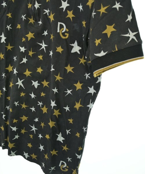 DOLCE&GABBANA（ドルチェアンドガッバーナ）ポロシャツ 黒 サイズ:44(S位) メンズ/2200686735038