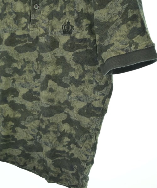 DOLCE&GABBANA（ドルチェアンドガッバーナ）ポロシャツ カーキ サイズ:44(S位) メンズ/2200686735052