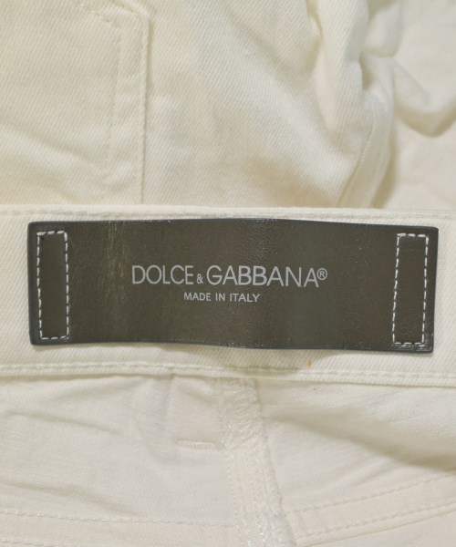 DOLCE&GABBANA（ドルチェアンドガッバーナ）デニムパンツ 白 サイズ:44(S位) メンズ/2200686735113