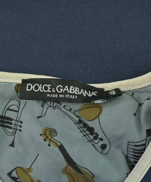 DOLCE&GABBANA（ドルチェアンドガッバーナ）Tシャツ・カットソー 紺 サイズ:44(S位) メンズ/2200686735137