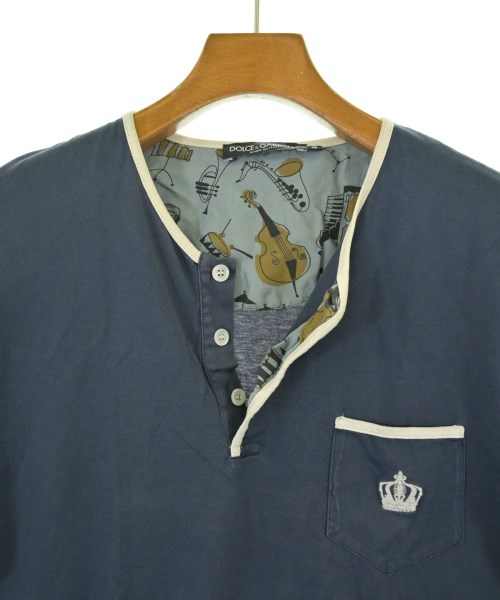 DOLCE&GABBANA（ドルチェアンドガッバーナ）Tシャツ・カットソー 紺 サイズ:44(S位) メンズ/2200686735137