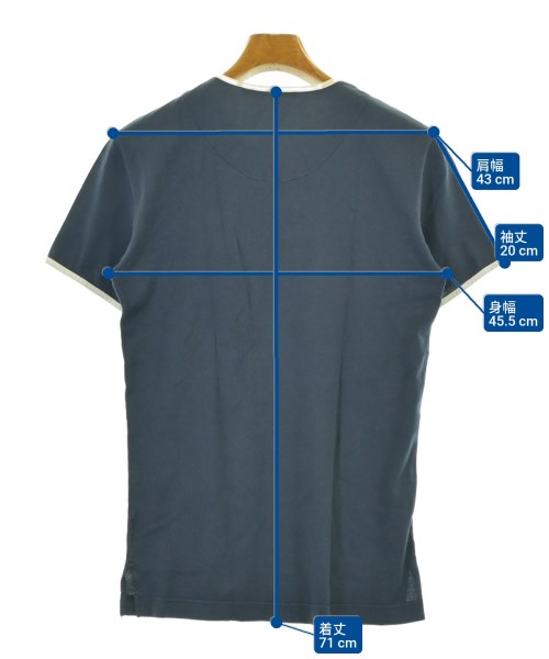 DOLCE&GABBANA（ドルチェアンドガッバーナ）Tシャツ・カットソー 紺 サイズ:44(S位) メンズ/2200686735137