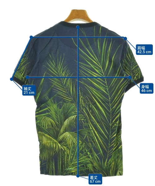 DOLCE&GABBANA（ドルチェアンドガッバーナ）Tシャツ・カットソー 紺 サイズ:44(S位) メンズ/2200686735144