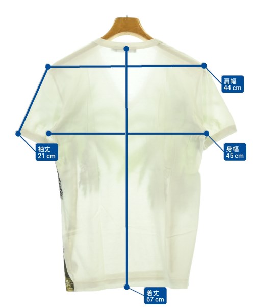 DOLCE&GABBANA（ドルチェアンドガッバーナ）Tシャツ・カットソー 白 サイズ:44(S位) メンズ/2200686735168