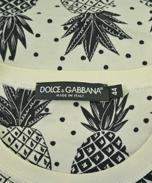DOLCE&GABBANA（ドルチェアンドガッバーナ）Tシャツ・カットソー 白 サイズ:44(S位) メンズ/2200686735182