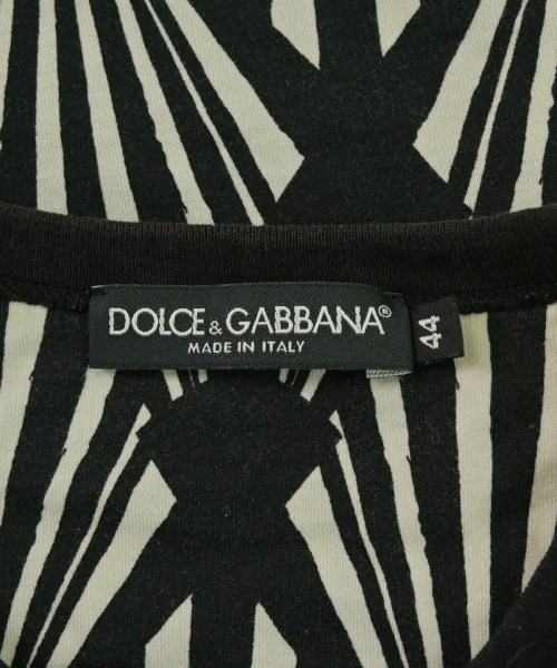 DOLCE&GABBANA（ドルチェアンドガッバーナ）Tシャツ・カットソー 黒 サイズ:44(S位) メンズ/2200686735205